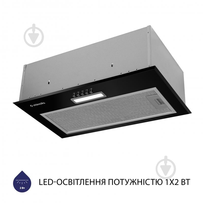 Вытяжка Minola HBI 5614 BL 1000 LED полновстраиваемая - фото 3