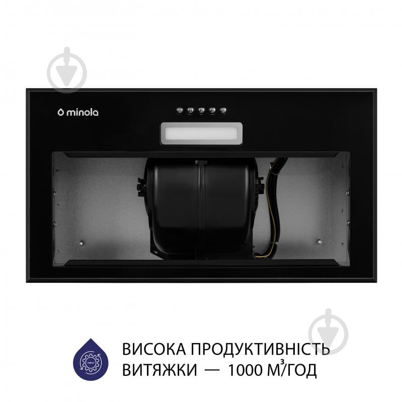 Вытяжка Minola HBI 5614 BL 1000 LED полновстраиваемая - фото 5