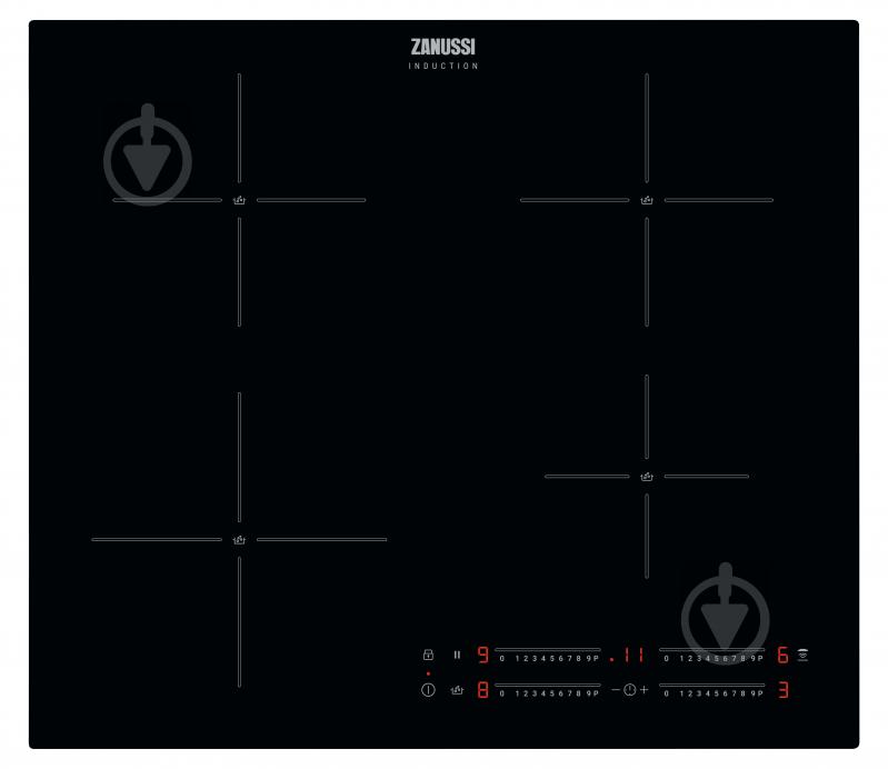 Варочная поверхность электрическая Zanussi IPZS6452KC - фото 1