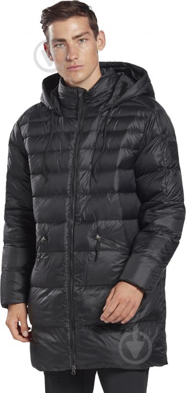 Куртка чоловіча Reebok OW C LO DWN JKT FU1685 р.M чорна - фото 1
