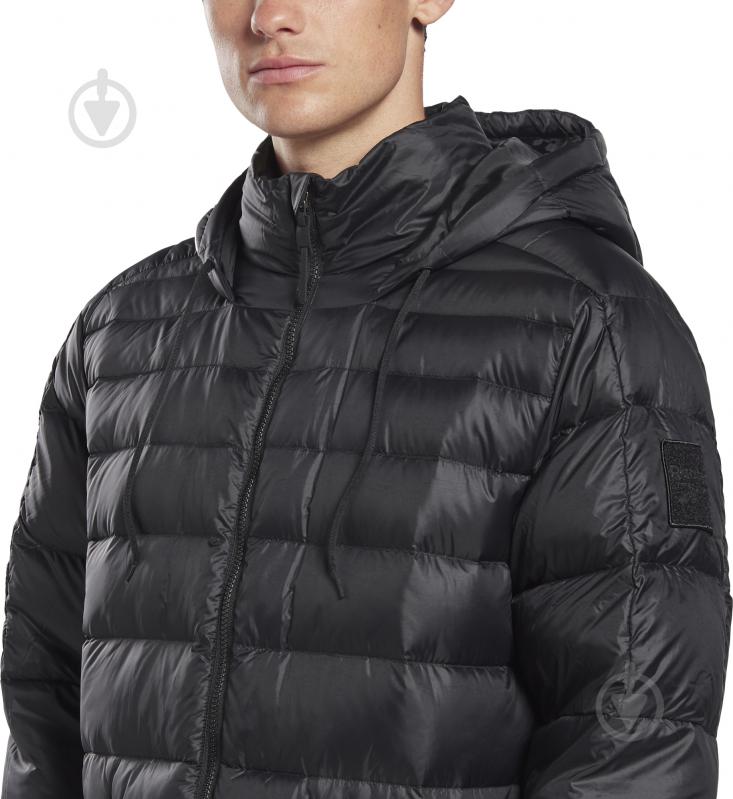 Куртка чоловіча Reebok OW C LO DWN JKT FU1685 р.M чорна - фото 3