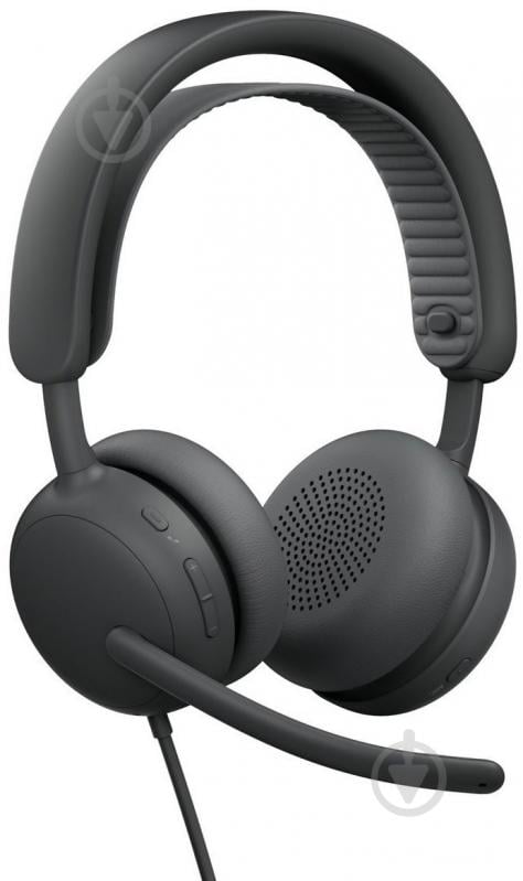 Навушники Logitech ZONE Wired 2 graphite (L981-001619) - фото 3 Навушники Logitech ZONE Wired 2 graphite (L981-001619) - фото 3