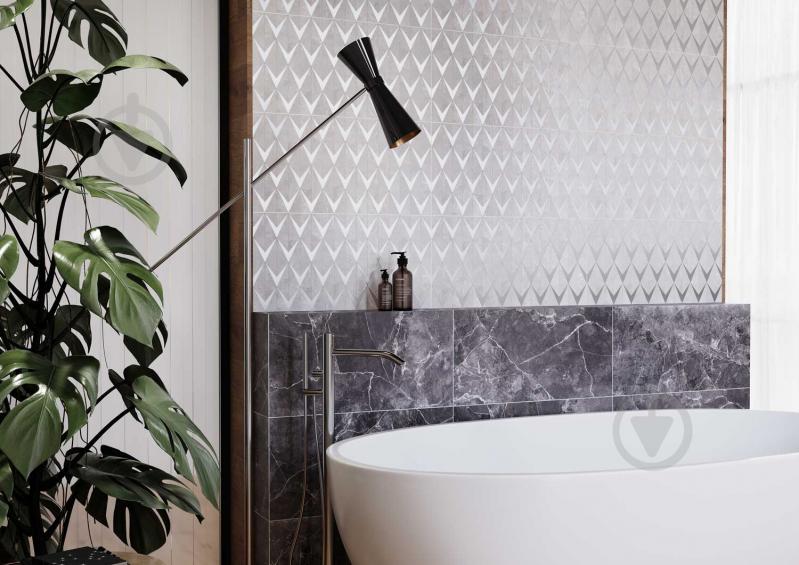 Плитка Cersanit Teneza grey glossy 29,7x60 cм - фото 8