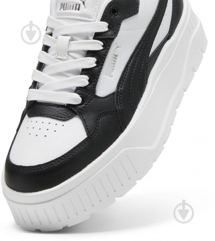 Кросівки жіночі Puma KARMEN II IDOL 39746103 р.38 білі із чорним - фото 5 Кросівки жіночі Puma KARMEN II IDOL 39746103 р.38 білі із чорним - фото 5