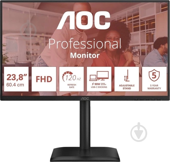 Монитор AOC 23,8" (24E4CV) - фото 1 Монитор AOC 23,8" (24E4CV) - фото 1