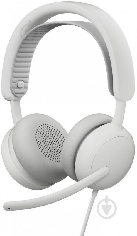 Наушники Logitech ZONE Wired 2 off-white (L981-001621) - фото 3
