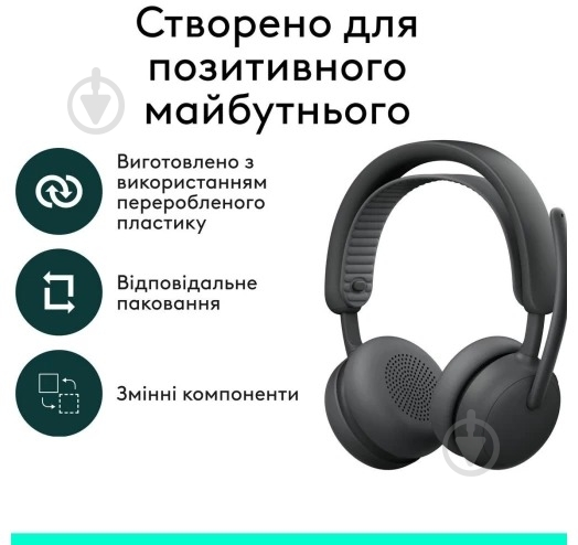Наушники Logitech ZONE Wireless 2 ES graphite (L981-001503) - фото 13 Наушники Logitech ZONE Wireless 2 ES graphite (L981-001503) - фото 13