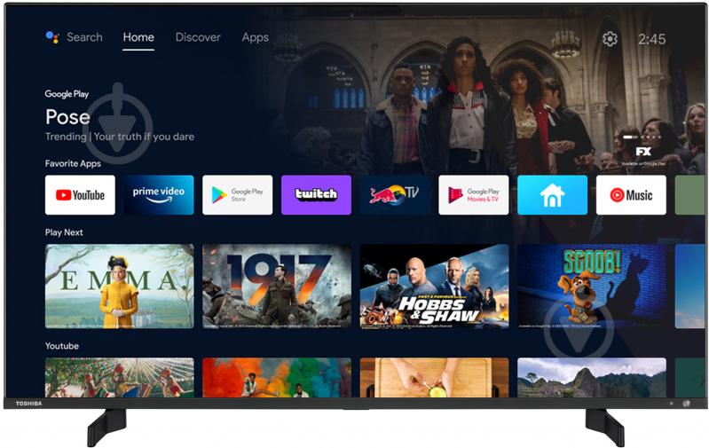 Телевізор TOSHIBA 43UA5D63DG - фото 2