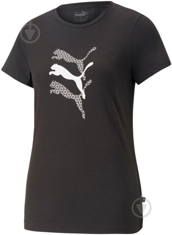 Футболка Puma 67445301 р.XS черный - фото 1