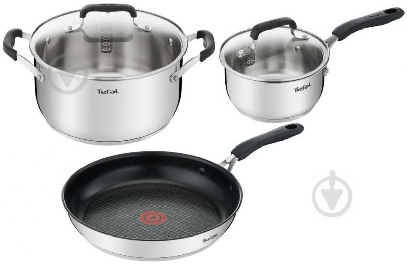 Набір каструль Cook&Cool 5 предметів G7155S14 Tefal - фото 1