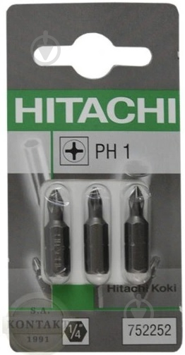 Біта Hitachi PH3х25 мм 25 шт. 752258 - фото 3