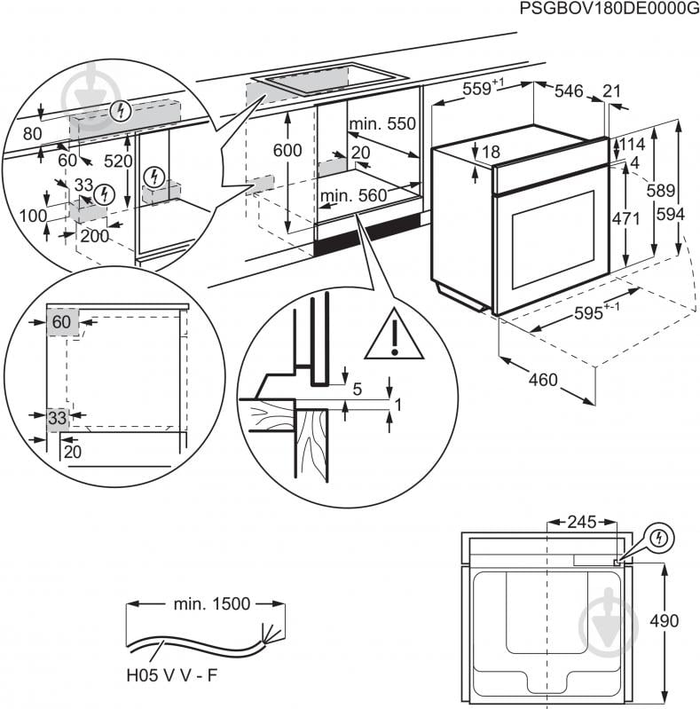 Духовой шкаф Electrolux OKD6P77WX - фото 5