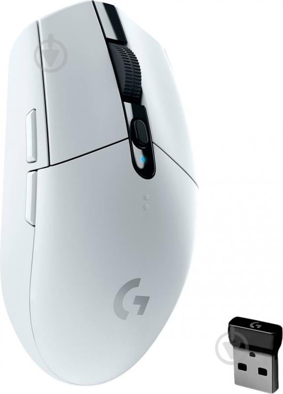 Миша Logitech G305 LIGHTSPEED Wireless Gaming Mouse white (910-005291) - фото 1