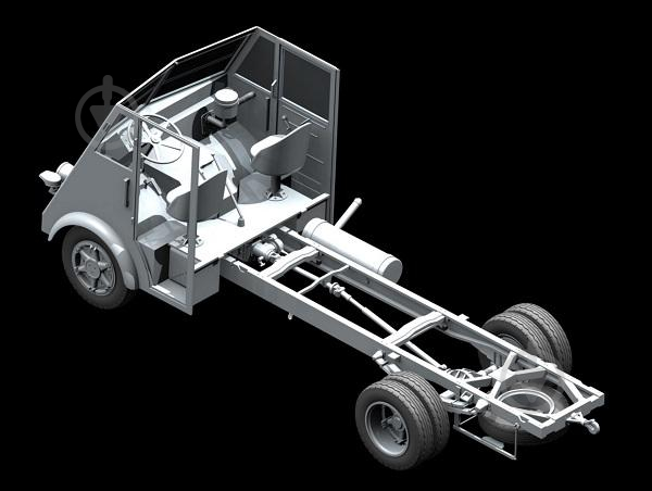Збірна модель ICM вантажний автомобіль німецької армії другої світової війни Lastkraftwagen 3,5 t AHN (4823044403196) 1:35 - фото 12