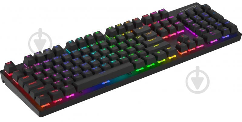 Клавиатура Hator Starfall RGB Hotswap Gateron Red switch (HTK-597) black - фото 3