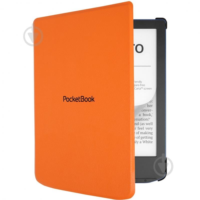 Чехол PocketBook Shell cover для Basic Lux 2/Touch Lux 4/Touch HD 3 orange (H-S-634-O-WW) - фото 3