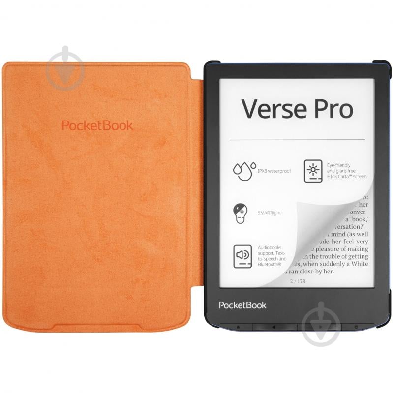 Чохол PocketBook Shell cover для Basic Lux 2/Touch Lux 4/Touch HD 3 orange (H-S-634-O-WW) - фото 4