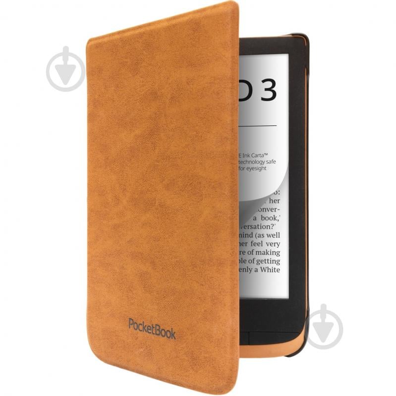 Чохол PocketBook Shell cover для Basic Lux 2/Touch Lux 4/Pocketbook Touch HD 3 brown (WPUC-627-S-LB) - фото 3