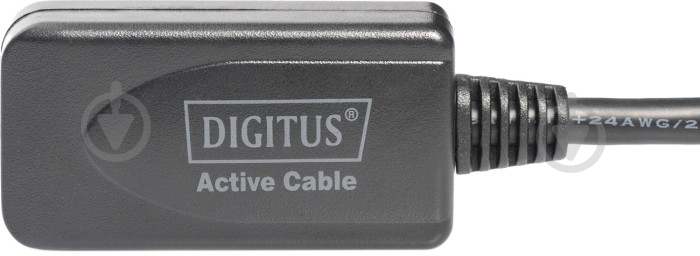 Кабель Digitus активный USB 2,0 5 м черный (DA-70130-4) - фото 4