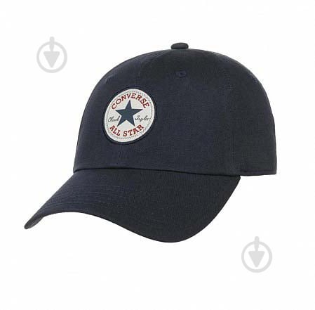 Кепка Converse CHUCK TAYLOR ALL STAR PATCH BASEBALL HAT 10022134-001 OSFA чорний - фото 1