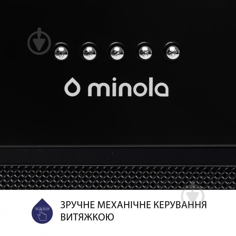 Вытяжка Minola HBI 5622 BLF 1000 LED полновстраиваемая - фото 6