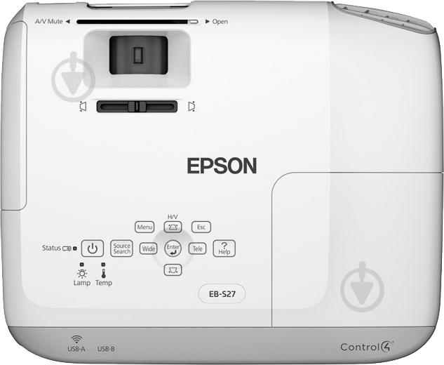 Проектор Epson EB-S27 (V11H694040) - фото 5