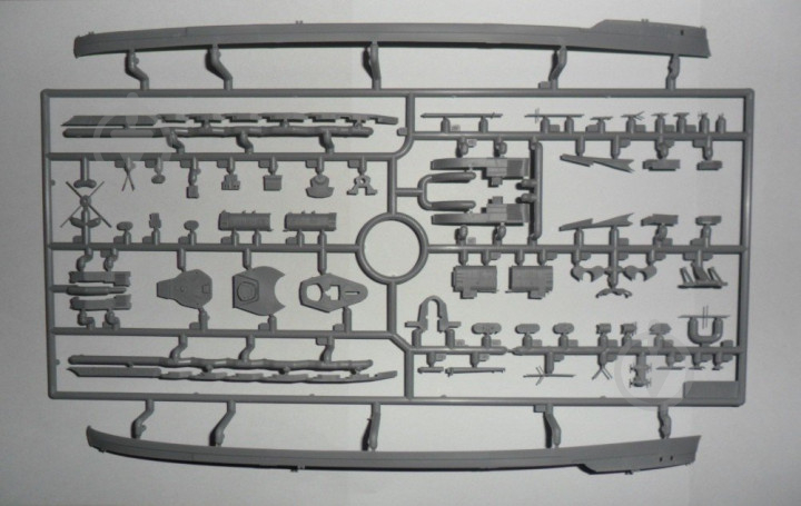 Збірна модель ICM німецький лінійний корабель IМВ Markgraf (4823044405169) 1:700 - фото 5