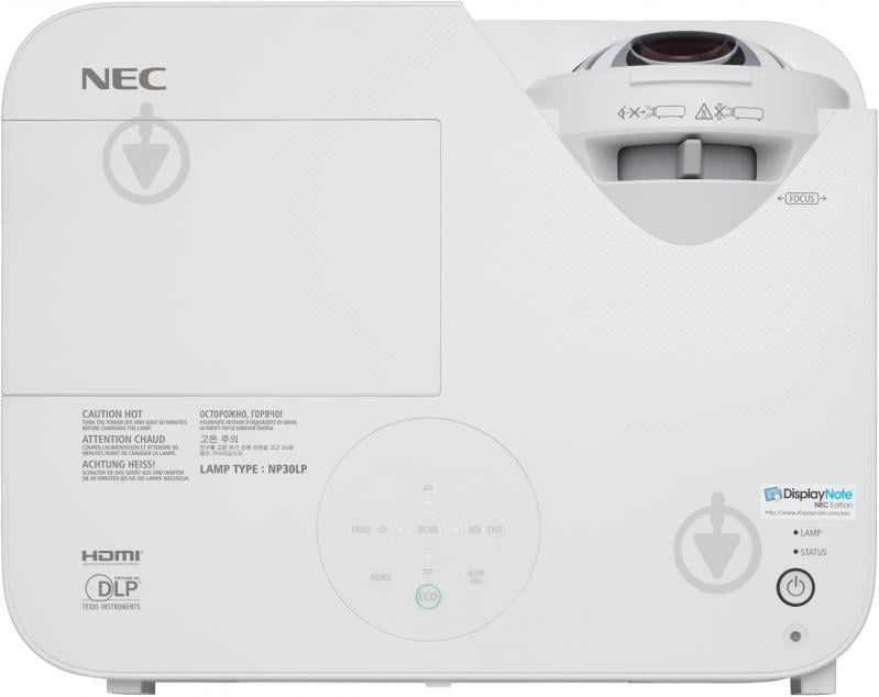 Проектор NEC M353WS (60003975) - фото 7