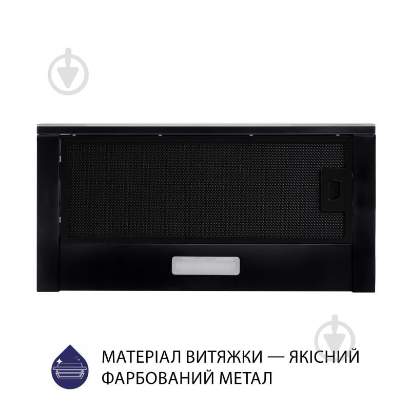 Вытяжка Minola HTLS 6634 BLF 1000 LED GLASS телескопическая - фото 2