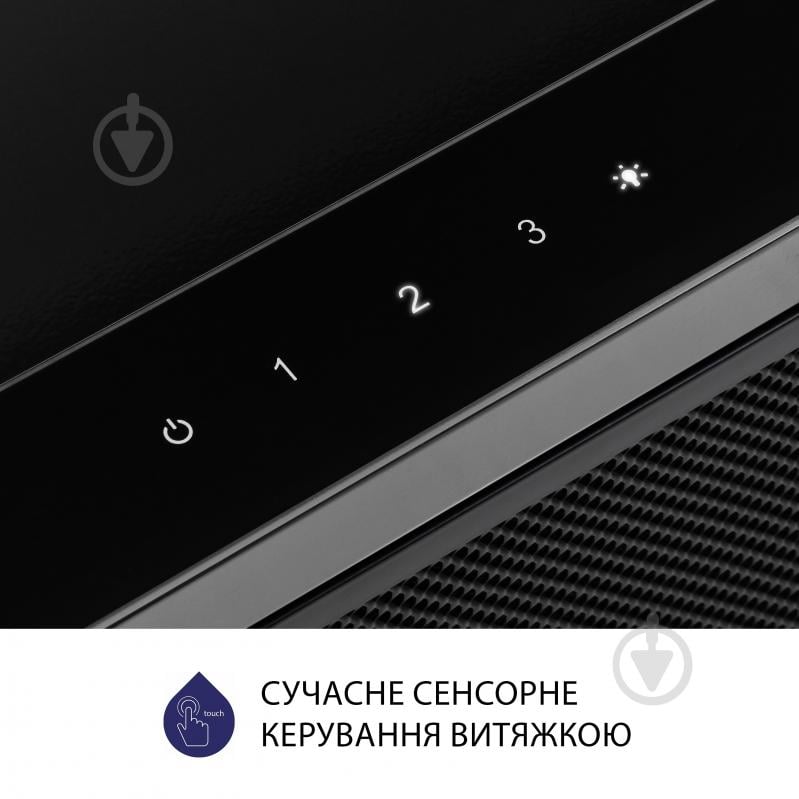 Вытяжка Minola HTLS 6634 BLF 1000 LED GLASS телескопическая - фото 6