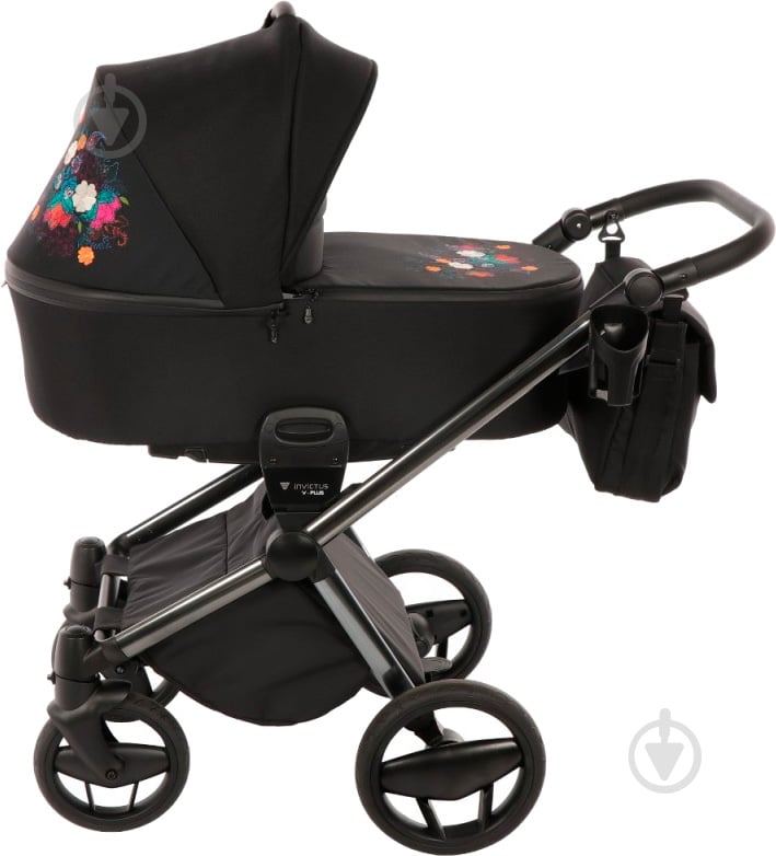 Коляска универсальная 2 в 1 Invictus V-Plus Flowers - фото 3