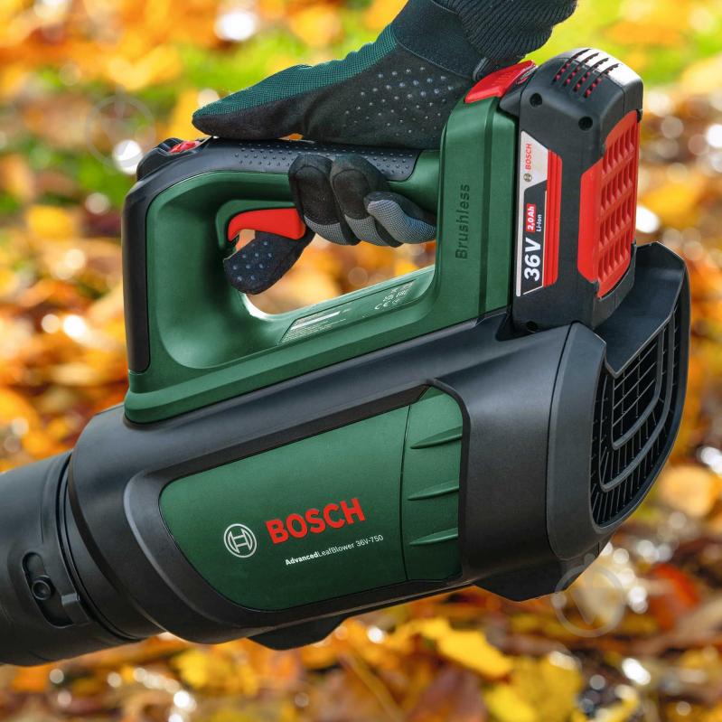 Повітродув акумуляторний Bosch AdvancedLeafBlower 36V-750 (solo) - фото 14