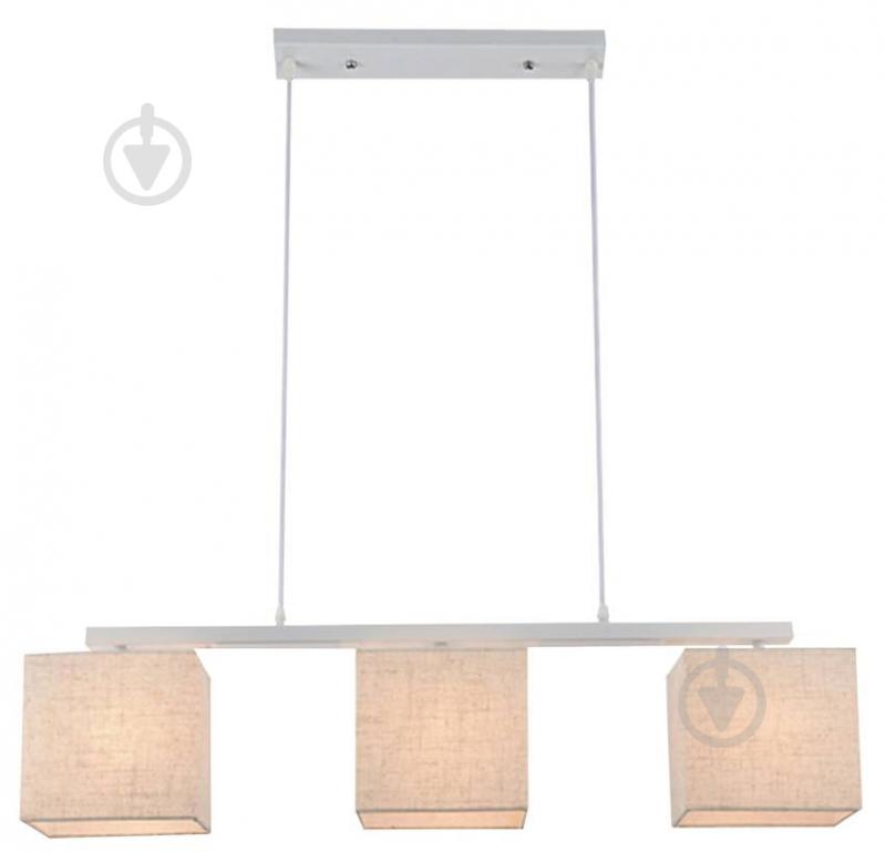 Люстра подвесная Candellux BOHO 3x40 Вт E27 белый 33-58355 - фото 1 Люстра подвесная Candellux BOHO 3x40 Вт E27 белый 33-58355 - фото 1