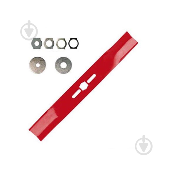 Нож для газонокосилки ARCHER A6761 400 мм универсальный з 6 адаптерами - фото 1 Нож для газонокосилки ARCHER A6761 400 мм универсальный з 6 адаптерами - фото 1