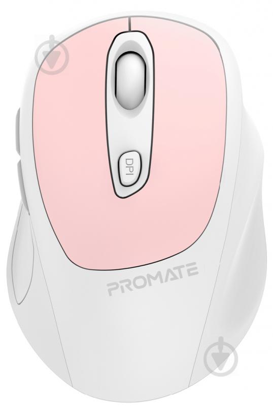 Мышка Promate Clix-9 Wireless Pink pink (clix-9.pink) - фото 1