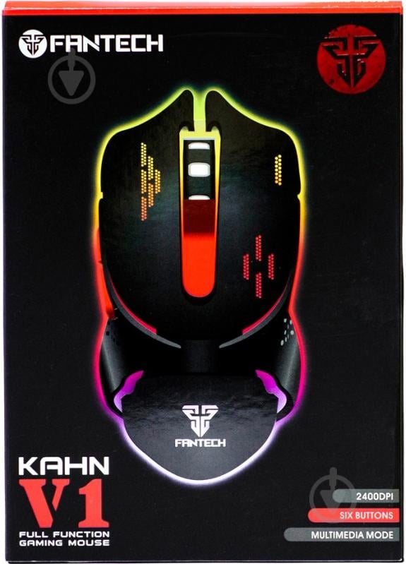 Мышь Fantech Kahn V1 (V1b) black - фото 7