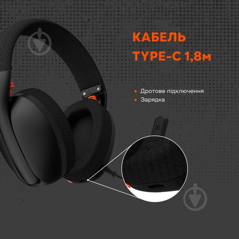 Наушники Canyon Ego GH-13 Wireless Gaming 7.1 black (CND-SGHS13B) - фото 11