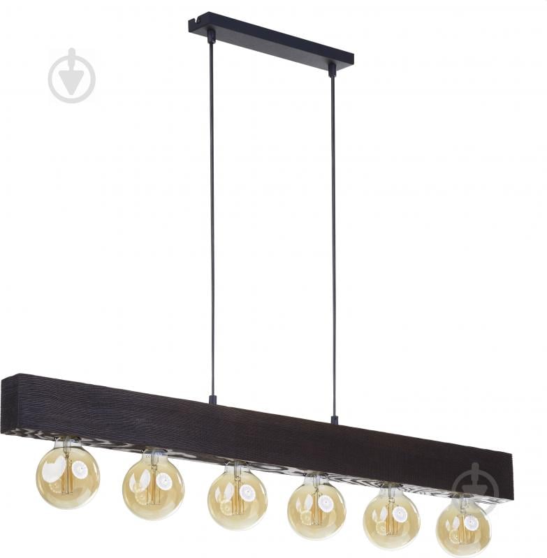 Люстра підвісна TK Lighting Artwood 2669 6x60 Вт E27 венге 2669 - фото 1