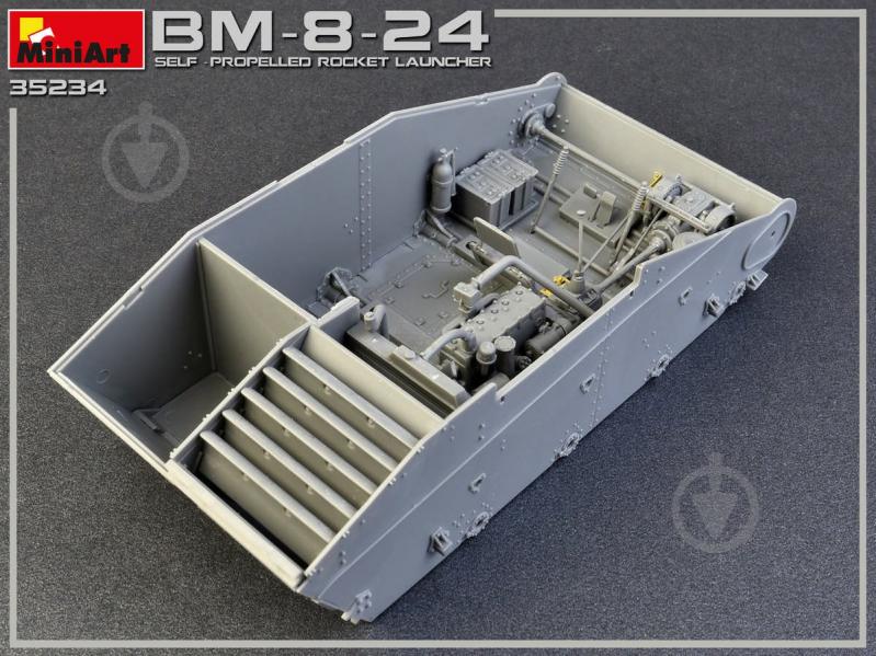 Сборная модель ICM самоходный ракетоноситель Launcher BM-8-24 (4820183311856) 1:35 - фото 23