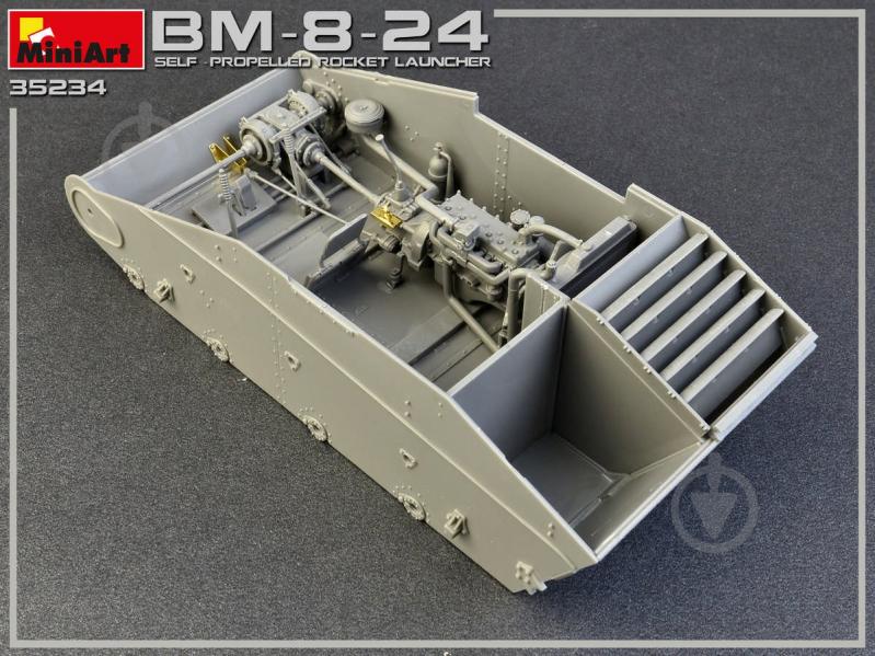 Сборная модель ICM самоходный ракетоноситель Launcher BM-8-24 (4820183311856) 1:35 - фото 30