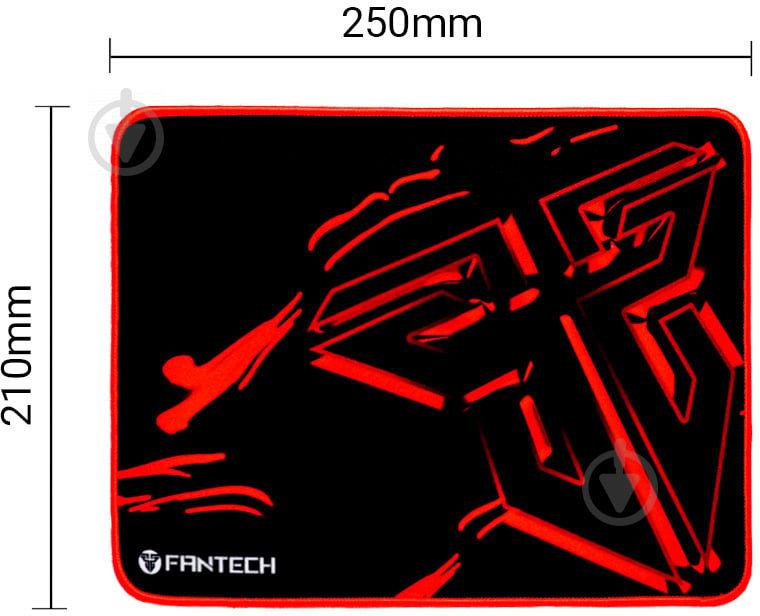 Коврик для мышки Fantech Sven MP25 Black (MP25b) - фото 2