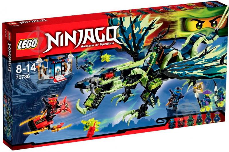 Конструктор LEGO Ninjago Атака дракона Моро 70736 - фото 1