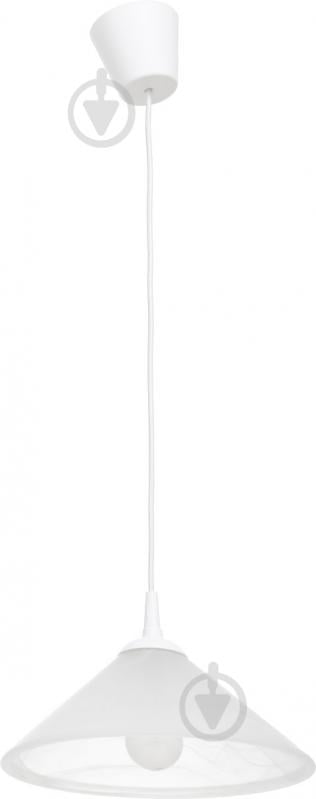 Подвес TK Lighting 1x60 Вт E27 белый 1651 - фото 1