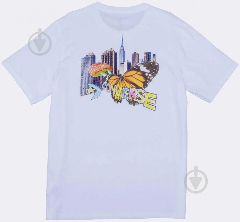 Футболка Converse CITY BUTTERFLY TEE 10024616-102 р.M белый - фото 5 Футболка Converse CITY BUTTERFLY TEE 10024616-102 р.M белый - фото 5