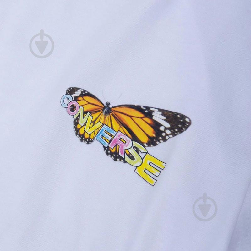 Футболка Converse CITY BUTTERFLY TEE 10024616-102 р.M белый - фото 7 Футболка Converse CITY BUTTERFLY TEE 10024616-102 р.M белый - фото 7