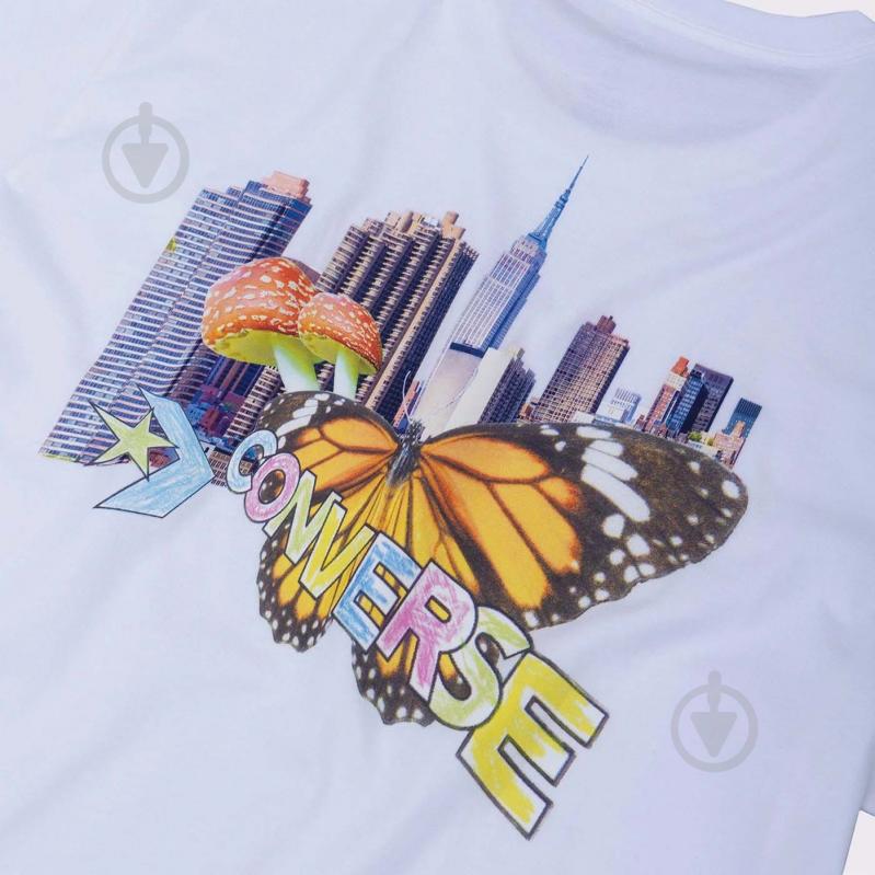 Футболка Converse CITY BUTTERFLY TEE 10024616-102 р.M белый - фото 8 Футболка Converse CITY BUTTERFLY TEE 10024616-102 р.M белый - фото 8