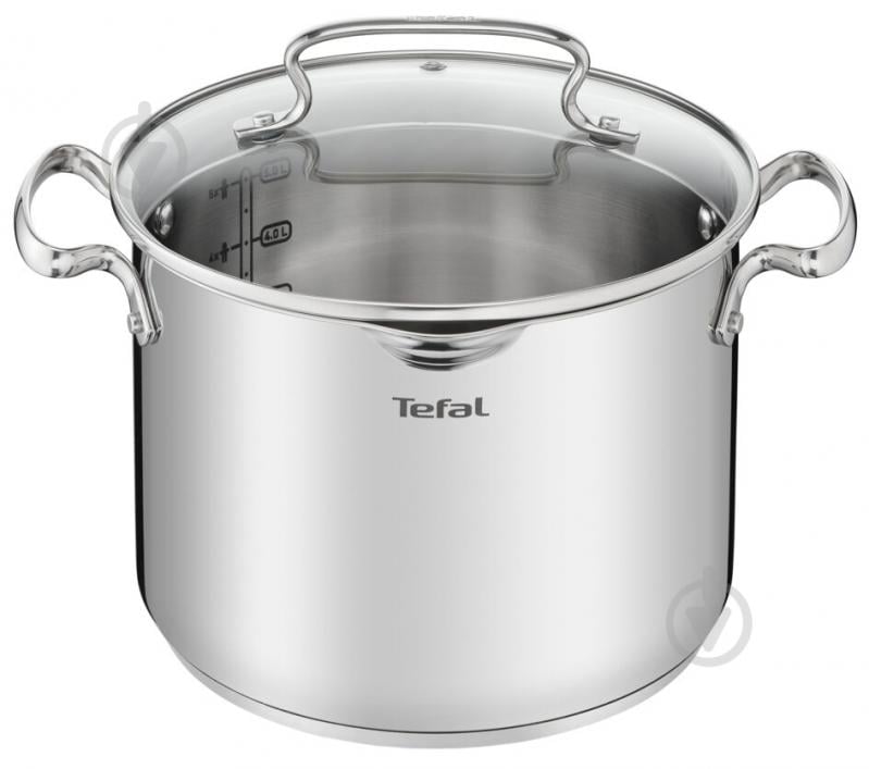 Кастрюля с крышкой Duetto+ 22 см (6,1 л) G7197955 Tefal - фото 2