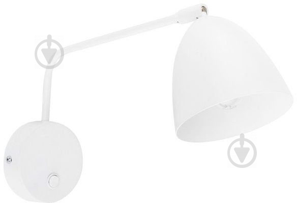 Бра TK Lighting Loretta 1x60 Вт E27 білий 2372 - фото 1