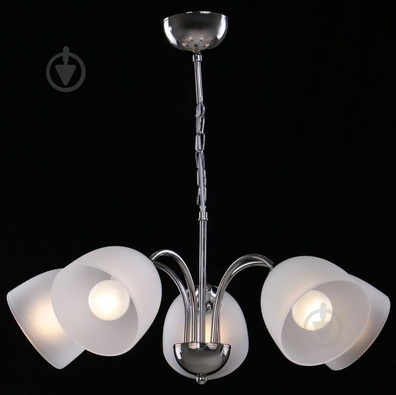 Люстра ALFA Tora 5x40 Вт E27 хром 21255 - фото 2