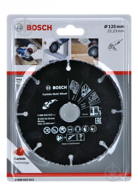 Пильный диск Bosch 125x22,2x1 Z8 2608623013 - фото 3 Пильный диск Bosch 125x22,2x1 Z8 2608623013 - фото 3